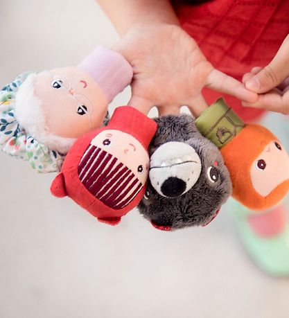 Lilliputiens Fingerdukker - 8,5 cm - Little Red Riding Hood Lilliputiens Fingerdukker - 8,5 cm - Little Red Riding Hood