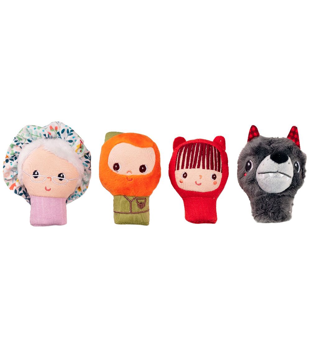 Lilliputiens Fingerpuppe - 8,5 cm - Rotkäppchen - Lilliputiens - One Size - Puppen