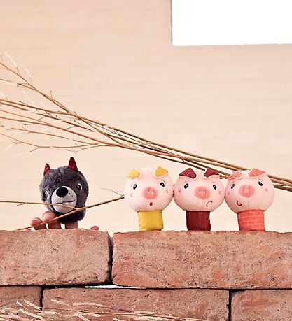 Lilliputiens Fingerdukke - The Wolf And The 3 Little Pigs Lilliputiens Fingerdukke - The Wolf And The 3 Little Pigs