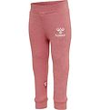 Hummel Leggings - Rib - hmlSami Tights - Dusty Rose Hummel Leggings - Rib - hmlSami Tights - Dusty Rose