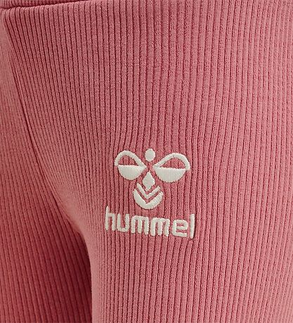 Hummel Leggings - Rib - hmlSami Tights - Dusty Rose Hummel Leggings - Rib - hmlSami Tights - Dusty Rose