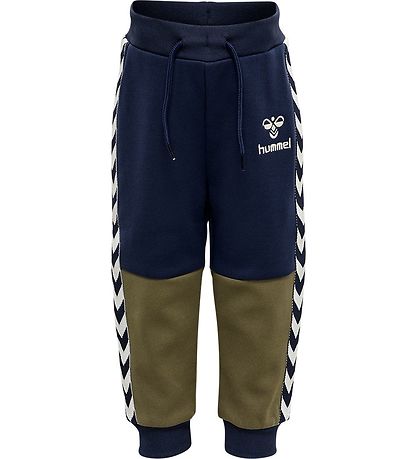 Hummel Sweatpants - hmlOlek Pants - Black Iris Hummel Sweatpants - hmlOlek Pants - Black Iris
