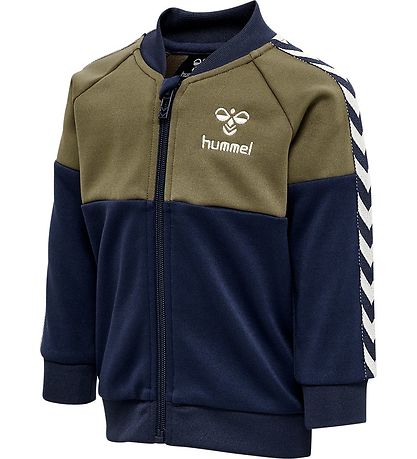 Hummel Cardigan - hmlOlek Zip Jacket - Black Iris Hummel Cardigan - hmlOlek Zip Jacket - Black Iris