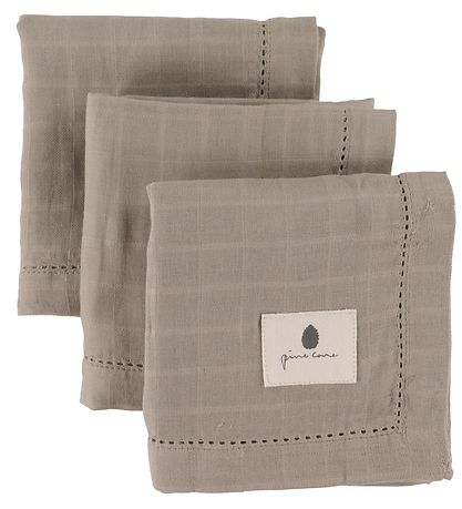 Pine Cone Stofbleer - 70x70 cm - 3-pak - Edith - Mushroom Pine Cone Stofbleer - 70x70 cm - 3-pak - Edith - Mushroom