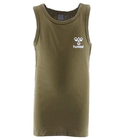 Hummel Undershirt - 2-Pack - hmlNolan - Green Olive Hummel Undershirt - 2-Pack - hmlNolan - Green Olive