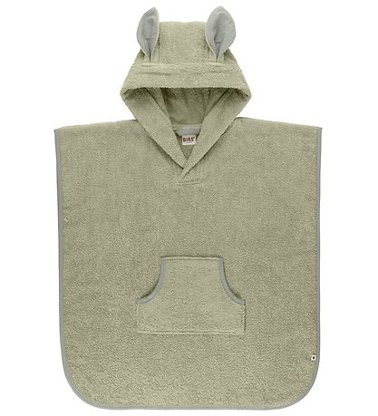 BIBS Badeponcho - 60x55 cm - Kangaroo - Sage