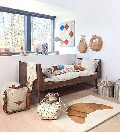 OYOY Wall basket - Pear - 41x31x16 cm - Nature OYOY Wall basket - Pear - 41x31x16 cm - Nature