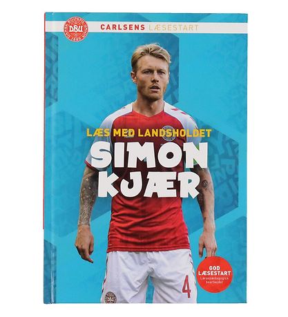 Forlaget Carlsen Bog - Læs Med Landsholdet - Simon Kjær - Dansk Forlaget Carlsen Bog - Læs Med Landsholdet - Simon Kjær - Dansk
