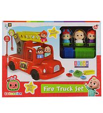 CoComelon Activity Toy - Funbricks Fire Truck Set CoComelon Activity Toy - Funbricks Fire Truck Set
