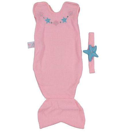 Tiny Treasures Dukketøj - Havfrue - Rosa