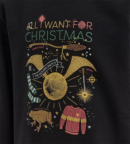 Hummel Sweatshirt - hmlHarry Potter Dos - Sort