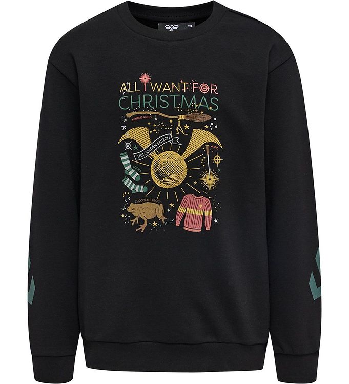 Hummel Sweatshirt - hmlHarry Potter Dos - Sort