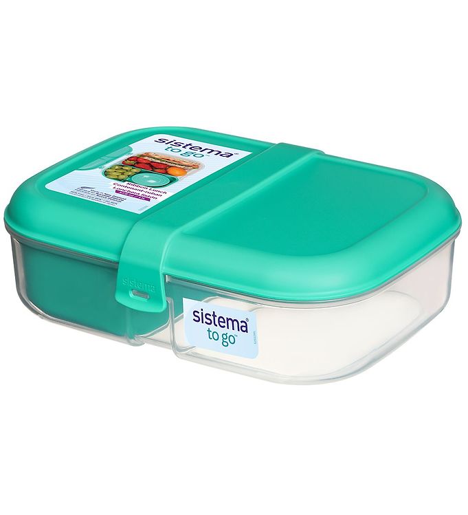Sistema Madkasse - Ribbon Lunch - 1.1L - Klar/Minty Teal