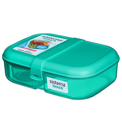 Sistema Madkasse - Ribbon Lunch - 1,1 l - Turkis Sistema Madkasse - Ribbon Lunch - 1,1 l - Turkis