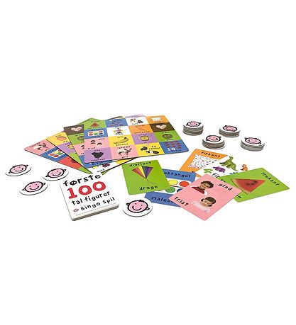 Liniex Spil - Første 100 Tal og Figurer - Bingo