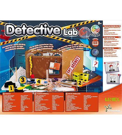 Liniex Science4you Sæt - Detective Lab Liniex Science4you Sæt - Detective Lab