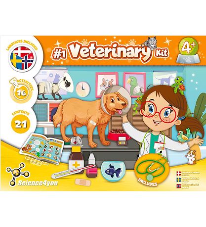 Liniex Science4you Sæt - Veterinary Kit Liniex Science4you Sæt - Veterinary Kit