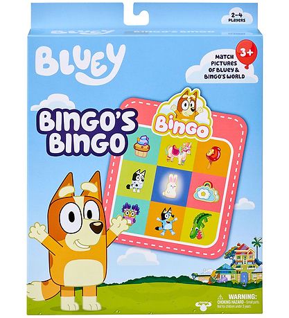 Liniex Spil - Bluey - Bingo's Bingo Liniex Spil - Bluey - Bingo's Bingo