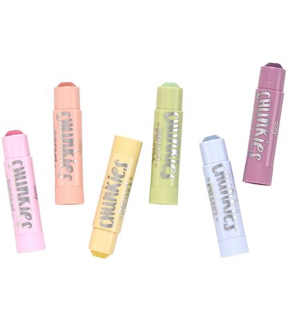 Ooly Jumbo Tuscher - Chunkies Paint Sticks - 6 stk - Pastel Ooly Jumbo Tuscher - Chunkies Paint Sticks - 6 stk - Pastel