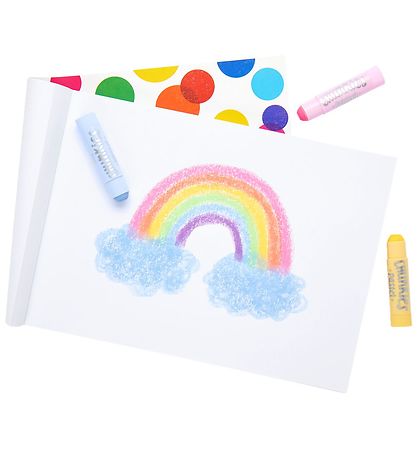 Ooly Jumbo Tuscher - Chunkies Paint Sticks - 6 stk - Pastel Ooly Jumbo Tuscher - Chunkies Paint Sticks - 6 stk - Pastel