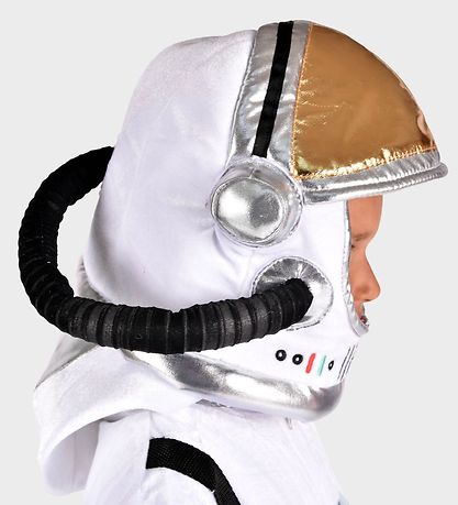 Den Goda Fen Udklædning - Astronauthjelm - Hvid