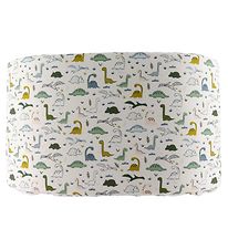 Nørgaard Madsens Sengerand - Hvid m. Dinosaur Nørgaard Madsens Sengerand - Hvid m. Dinosaur