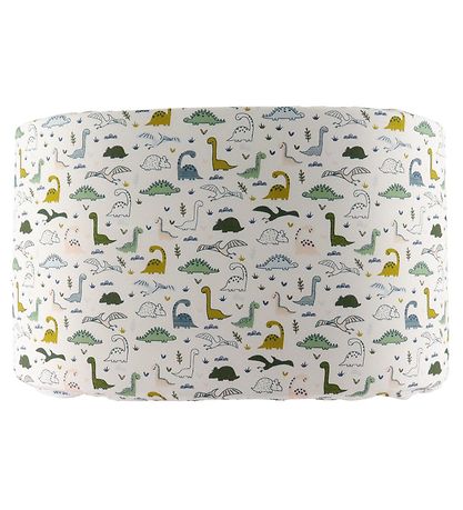 Nørgaard Madsens Sengerand - Hvid m. Dinosaur Nørgaard Madsens Sengerand - Hvid m. Dinosaur
