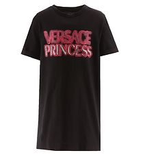 Versace Kjole - Sort/Pink Versace Kjole - Sort/Pink