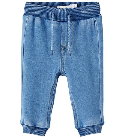 Name It Sweatpants - Noos - NbnRome - Medium Blue Denim Name It Sweatpants - Noos - NbnRome - Medium Blue Denim