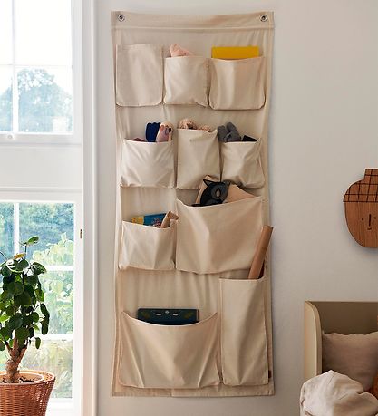 Ferm Living Væglommer - Canvas XL - 70x160 cm - Off-White