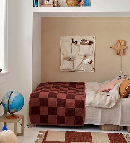 Ferm Living Væglommer - Canvas - Off-White