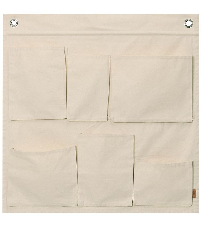 Ferm Living Væglommer - Canvas - Off-White