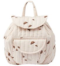 VACVAC Børnehavetaske - Boo - Mini Croissant - Off White