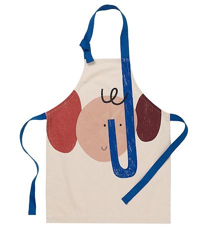 ferm Living Forklæde - Elephant Apron - Off White ferm Living Forklæde - Elephant Apron - Off White