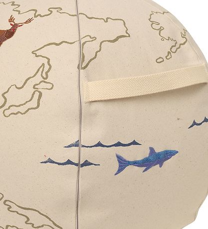 Ferm Living Puf - Verden - Ø50 cm - Off White