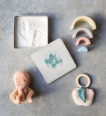 Baby Art Hånd- Og Fodaftryk Sæt - Magic Box Square