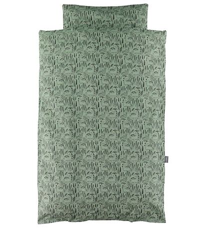 Nørgaard Madsens Bedding - Baby - Dark Green w. Dinosaur