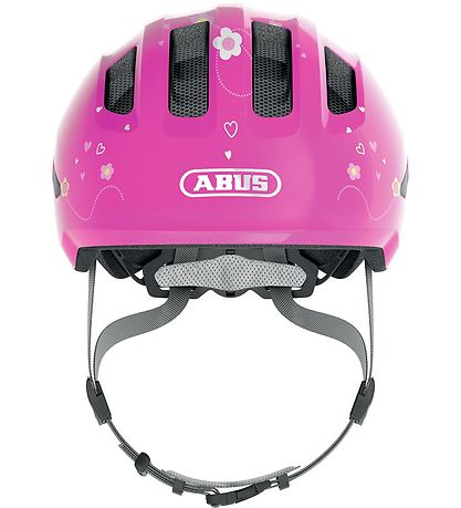 Abus Cykelhjelm - Smiley 3.0 - Pink Butterfly Abus Cykelhjelm - Smiley 3.0 - Pink Butterfly