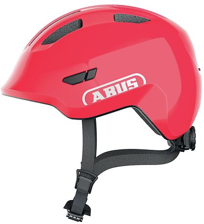 Abus Cykelhjelm - Smiley 3.0 - Shiny Red Abus Cykelhjelm - Smiley 3.0 - Shiny Red