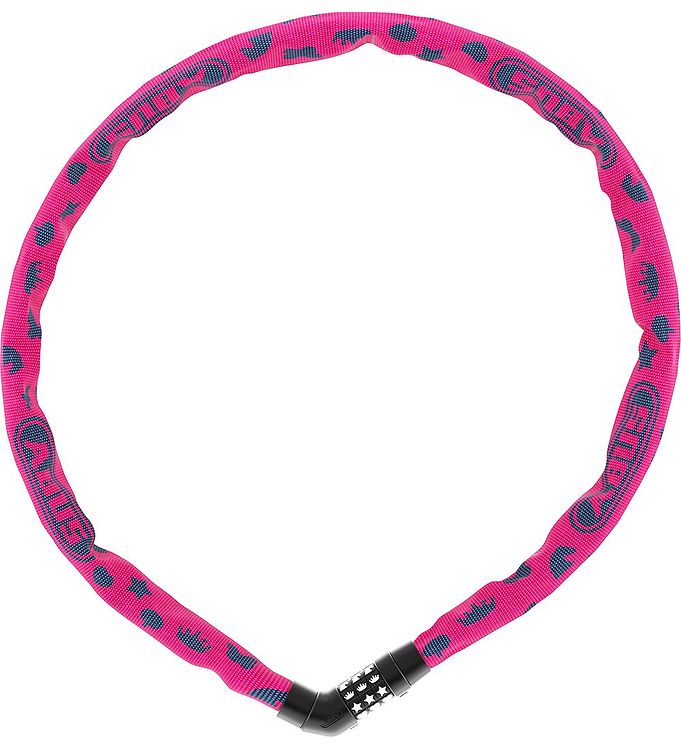 Abus Kedjelås - 4804C Symboler - 75 cm - Rosa