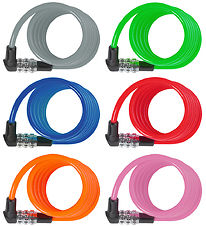 Abus Spirallås - 3506C - 120 cm - Assorteret Abus Spirallås - 3506C - 120 cm - Assorteret