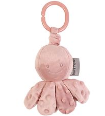 Nattou Aktivitetslegetøj - Blæksprutte - 14x9 cm - Dusty Pink Nattou Aktivitetslegetøj - Blæksprutte - 14x9 cm - Dusty Pink