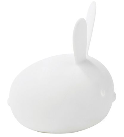 Nattou Natlampe - Silikone - LED - Kanin - 12x14x15 cm - Hvid