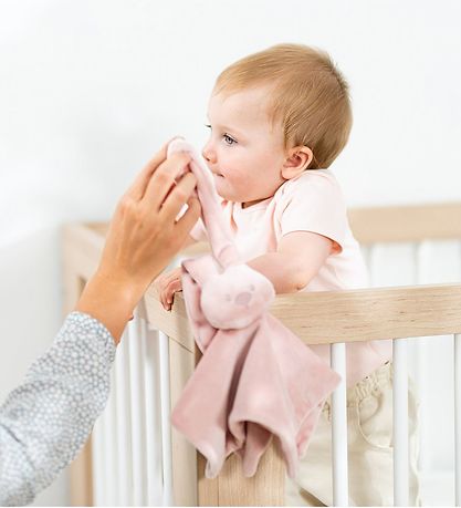 Nattou Nusseklud - Lapidou Doudou - 28x28 cm - Old Pink Nattou Nusseklud - Lapidou Doudou - 28x28 cm - Old Pink