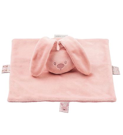 Doudou Nattou - Doudou Lapidou - 28x28 cm - Ancien Rose