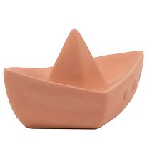 Nattou Bath Toy - Boat - Natural Rubber - Dusty Pink Nattou Bath Toy - Boat - Natural Rubber - Dusty Pink