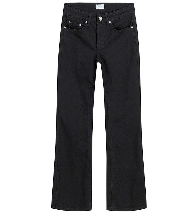 Grunt Jeans - Texas Low Flare - Sort