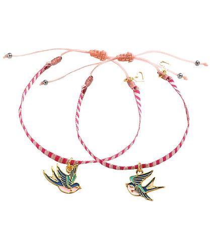 Djeco Smykkesæt - Bird Ribbons Djeco Smykkesæt - Bird Ribbons