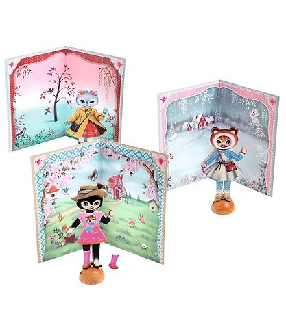 Djeco Kreasæt - Colage - Little Dressing Djeco Kreasæt - Colage - Little Dressing