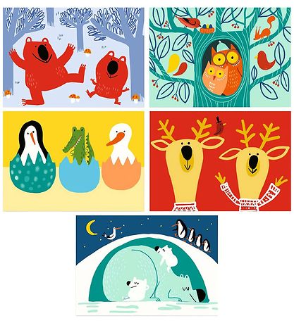 Djeco Skrabekort - Dyr